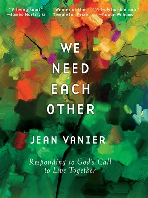 cover image of We Need Each Other